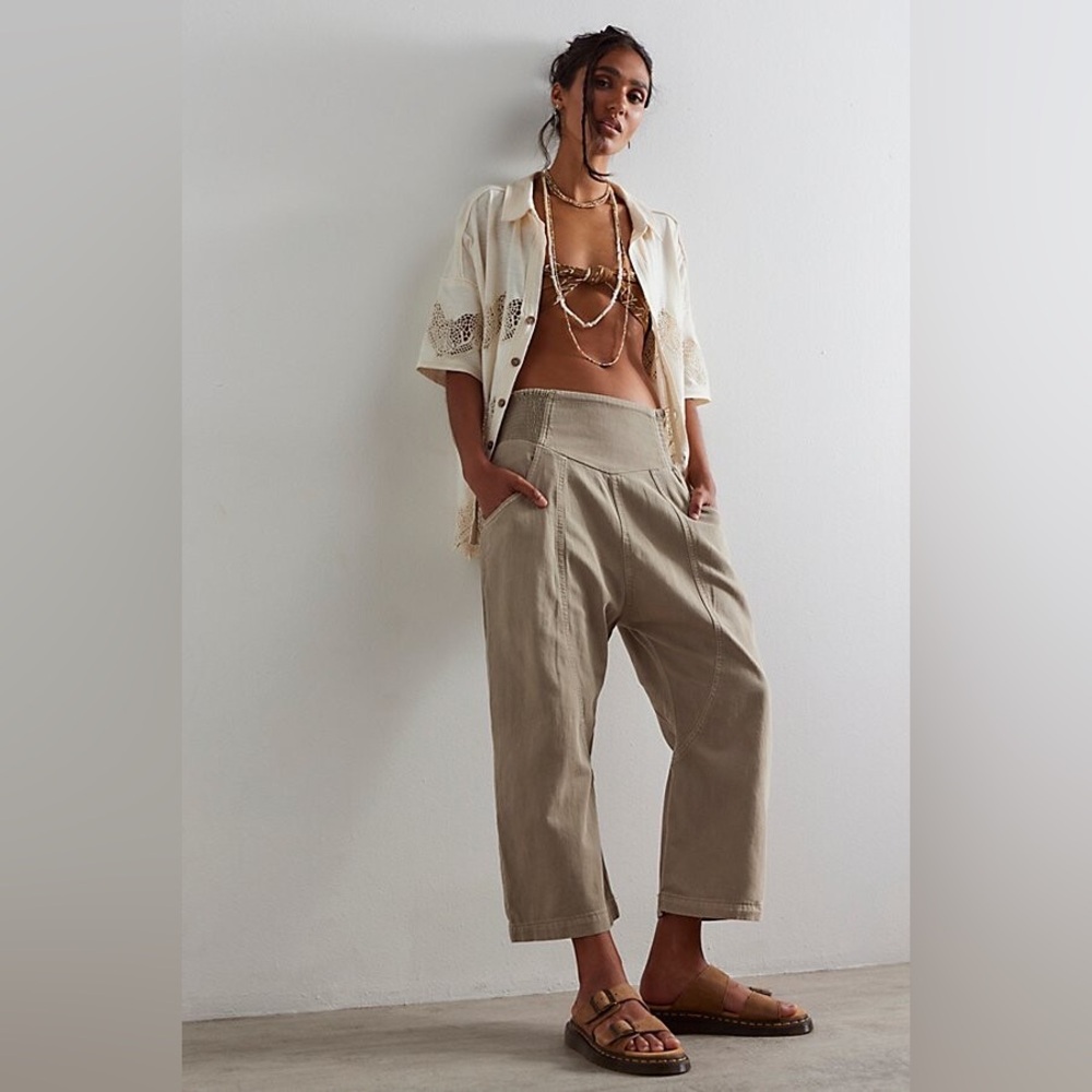Free People | Lunan Crop Harem Jeans